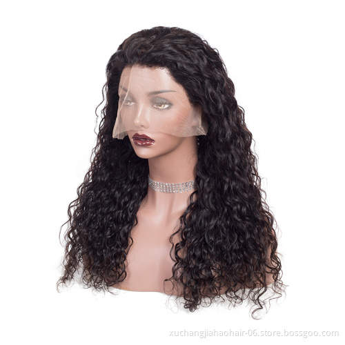 Wholesale10A natural wave wigs for black women 4*4  13*4  13x6  transparent hd lace water wave wig